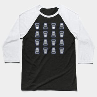 Camera Lens Pattern Baseball T-Shirt